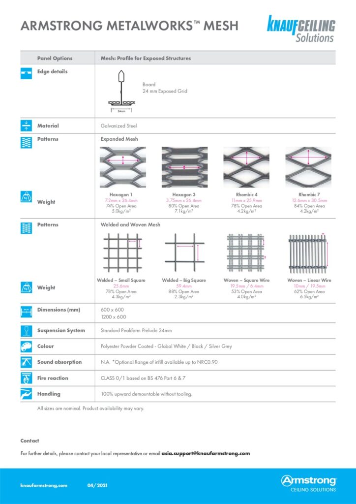 Armstrong MetalWorks Mesh