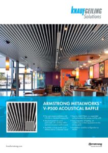 Armstrong MetalWorks V-P 500 Acoustical Baffles
